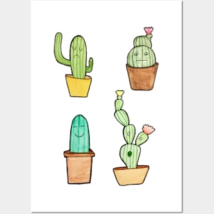 Cute Cactus Posters and Art